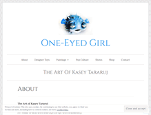 Tablet Screenshot of oneeyedgirl.com